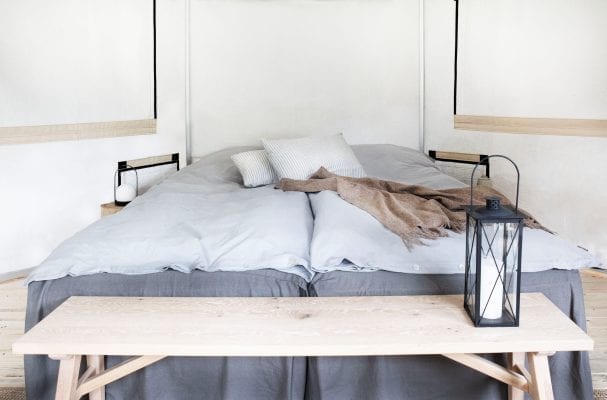 Scandinavian design in the Wilderness tents in Greenland - Photographer: World Of Greenland