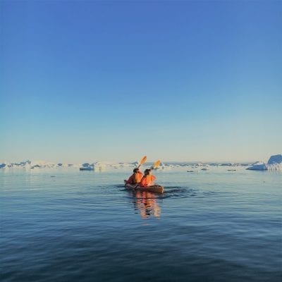 Kayaking in Greenland